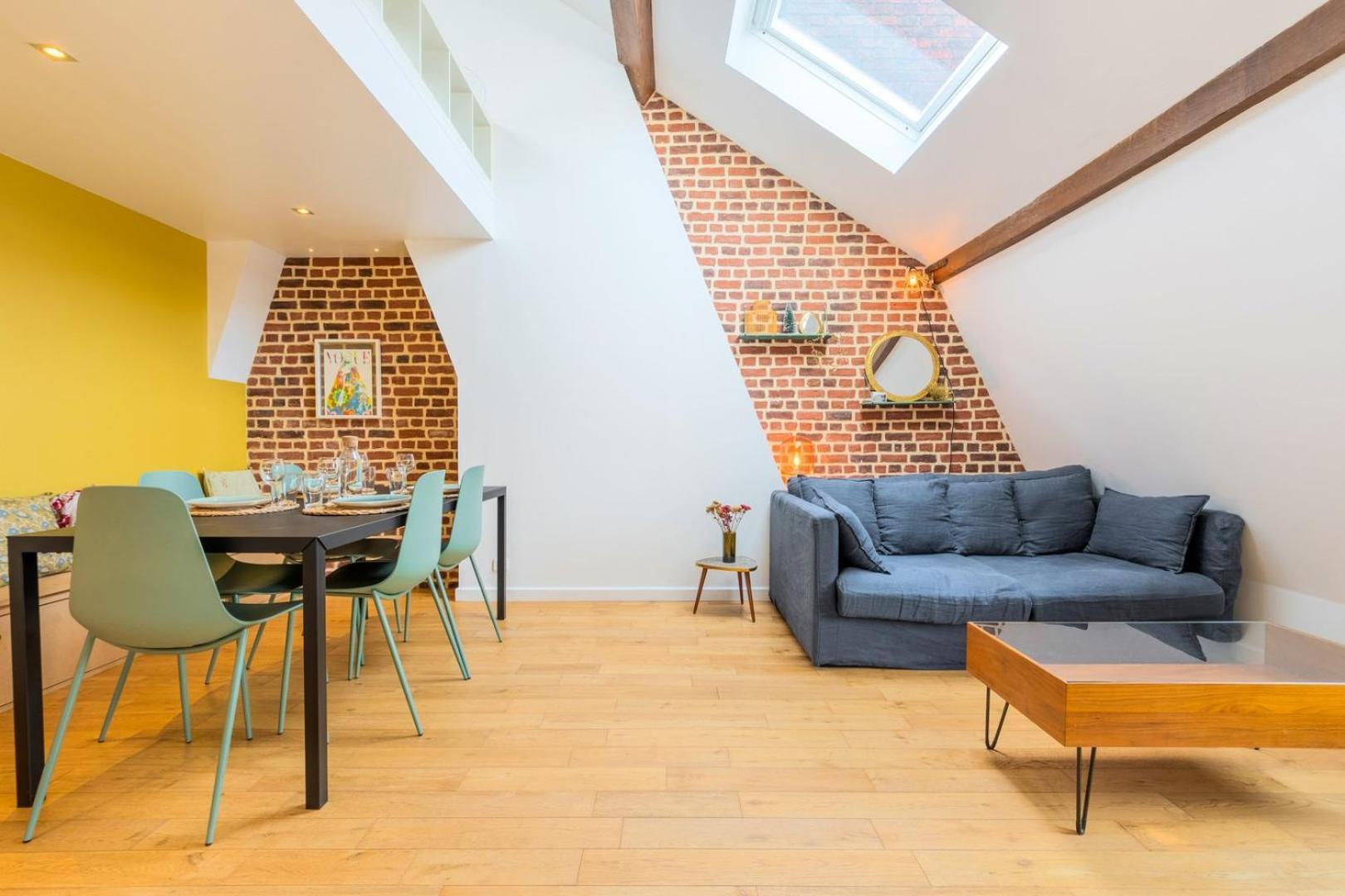 Apartamento Charming Bright Flat In Vieux Lille. Exterior foto